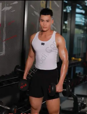 Trai bao Gym Mình Dây Cao Ráo Kiểu Dáng Model Mặt Men Body Gym, Top Bo